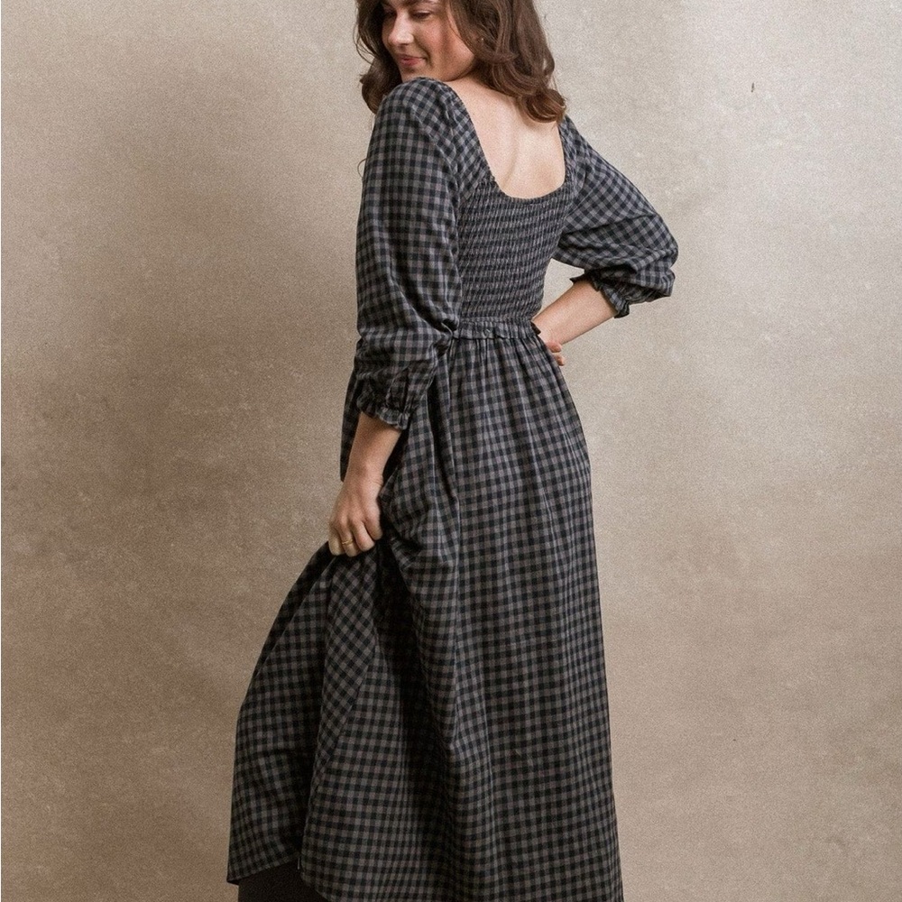 Neuflora Gianna Dress - Blue Gingham